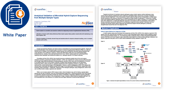Analytical Validation of Microbial Hybrid Capture Sequencing from Multiple Sample Types
